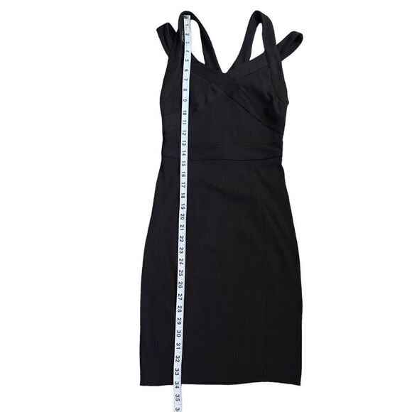 A/X ARMANI EXCHANGE Black Bandage Dress - Picture 11 of 13